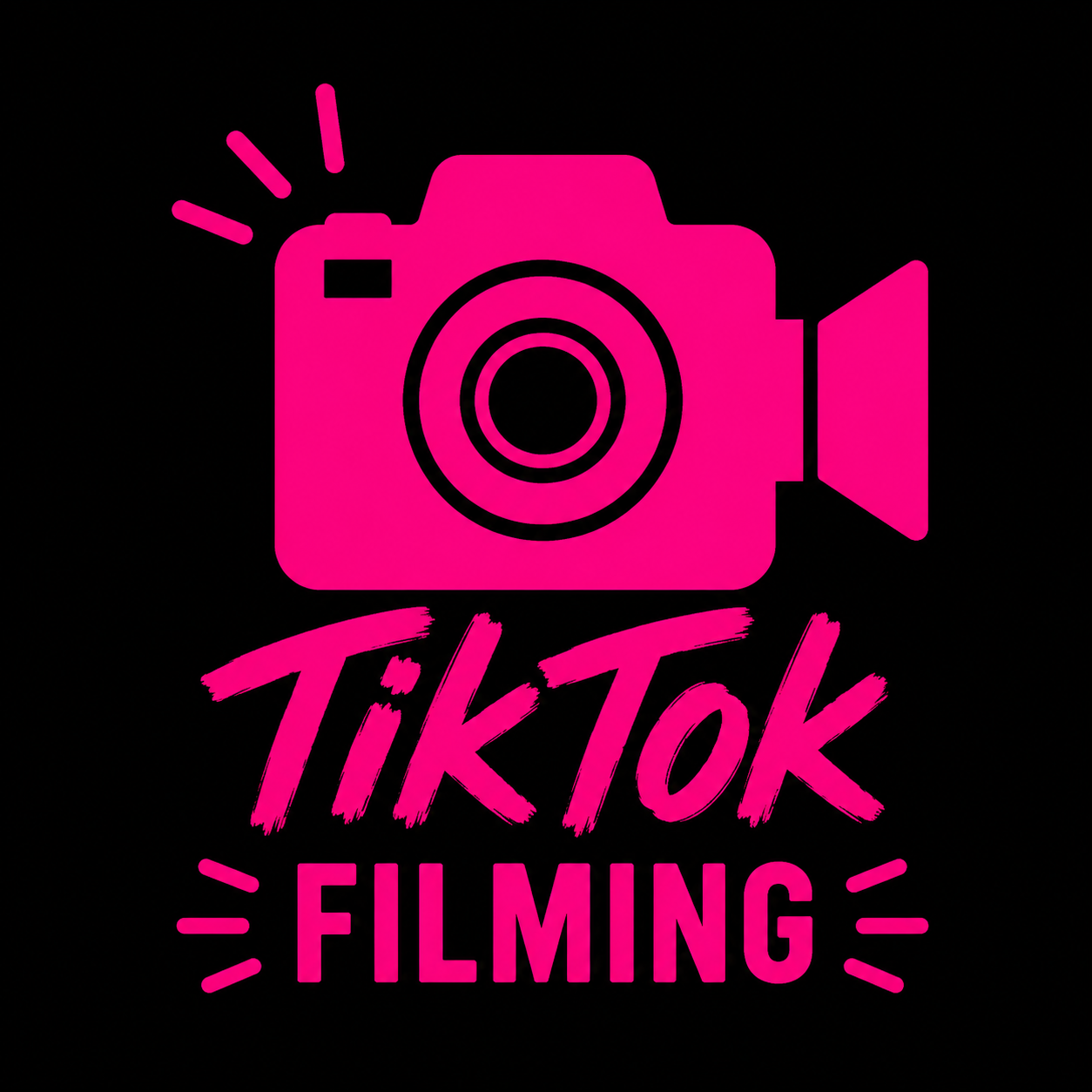TikTok video filming